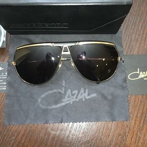 Cazal Legends 18kt Gold Plated Sunglasses
